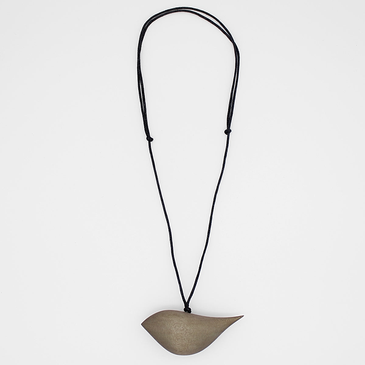 Grey Robin Pendant Necklace
