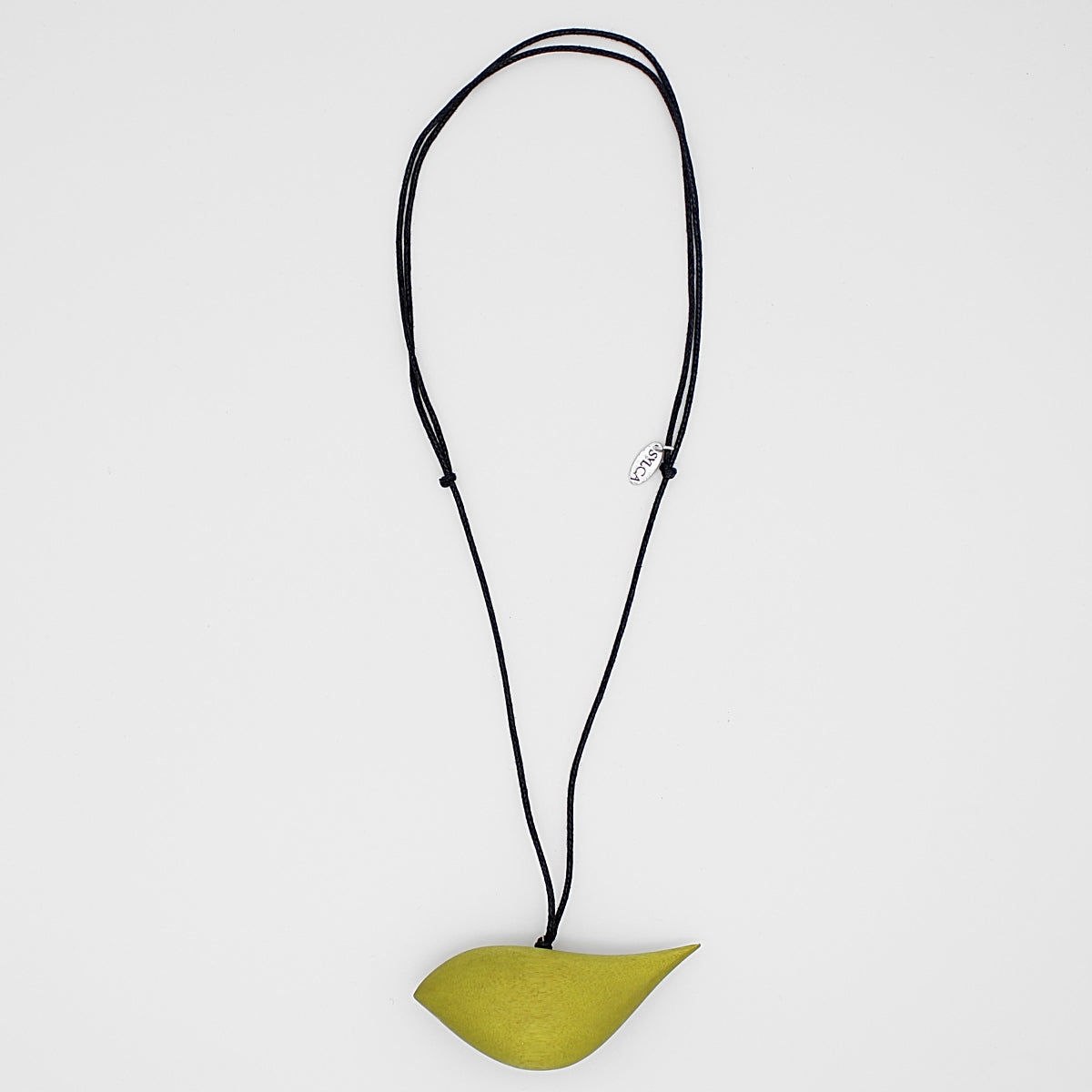 Lime Robin Pendant Necklace