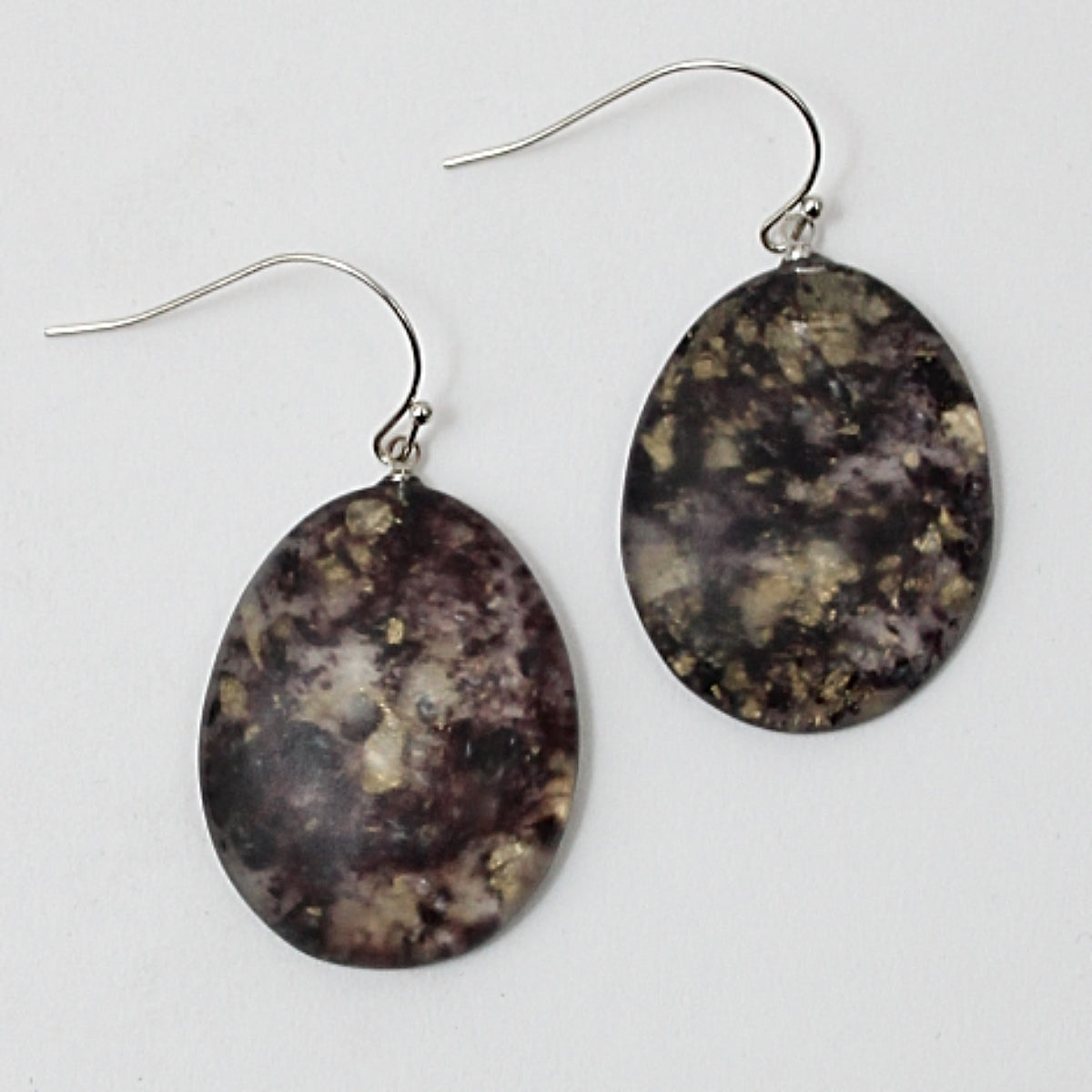 Black Kiki Earrings - Sylca Designs - Chunky Jewelry