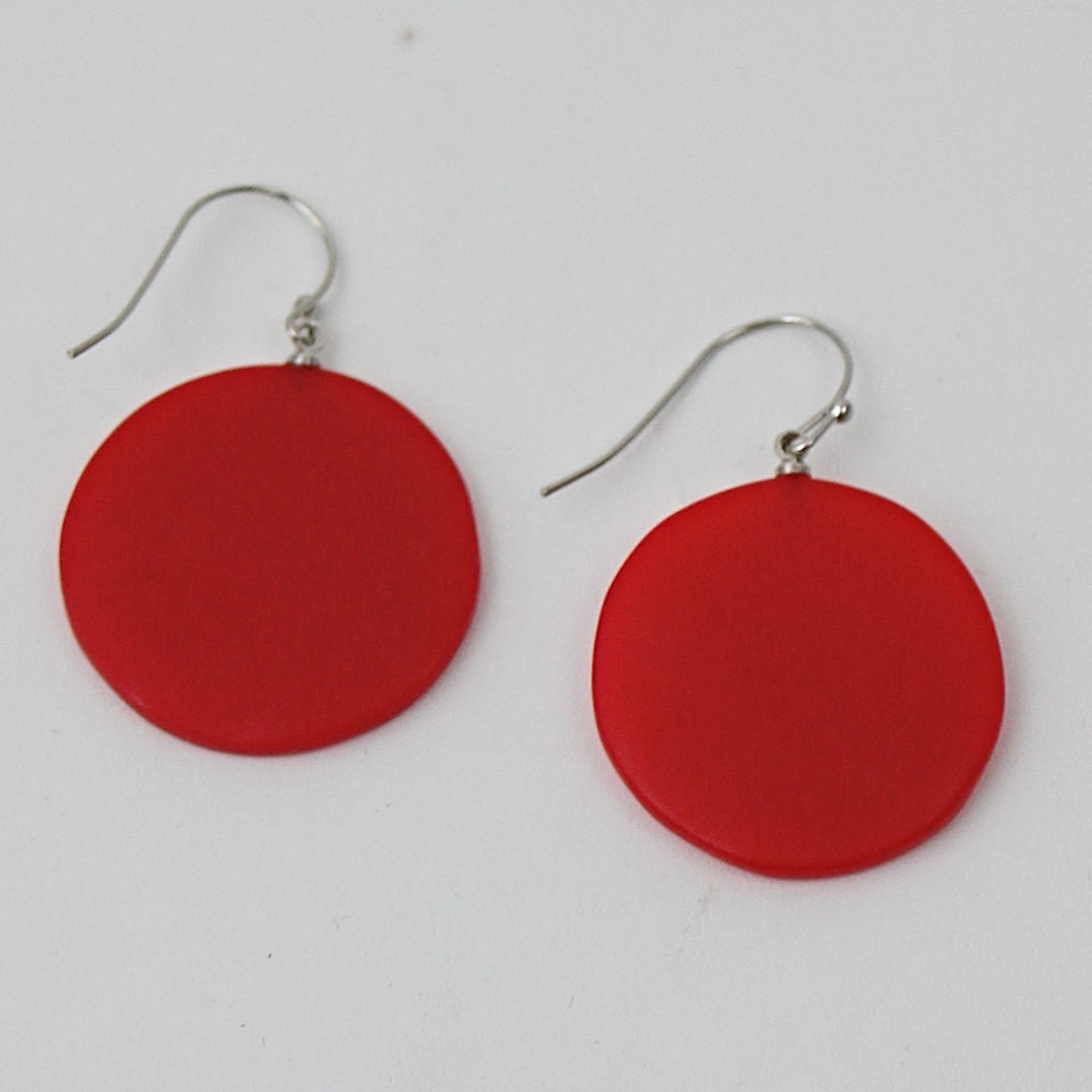 Red Margot Earrings