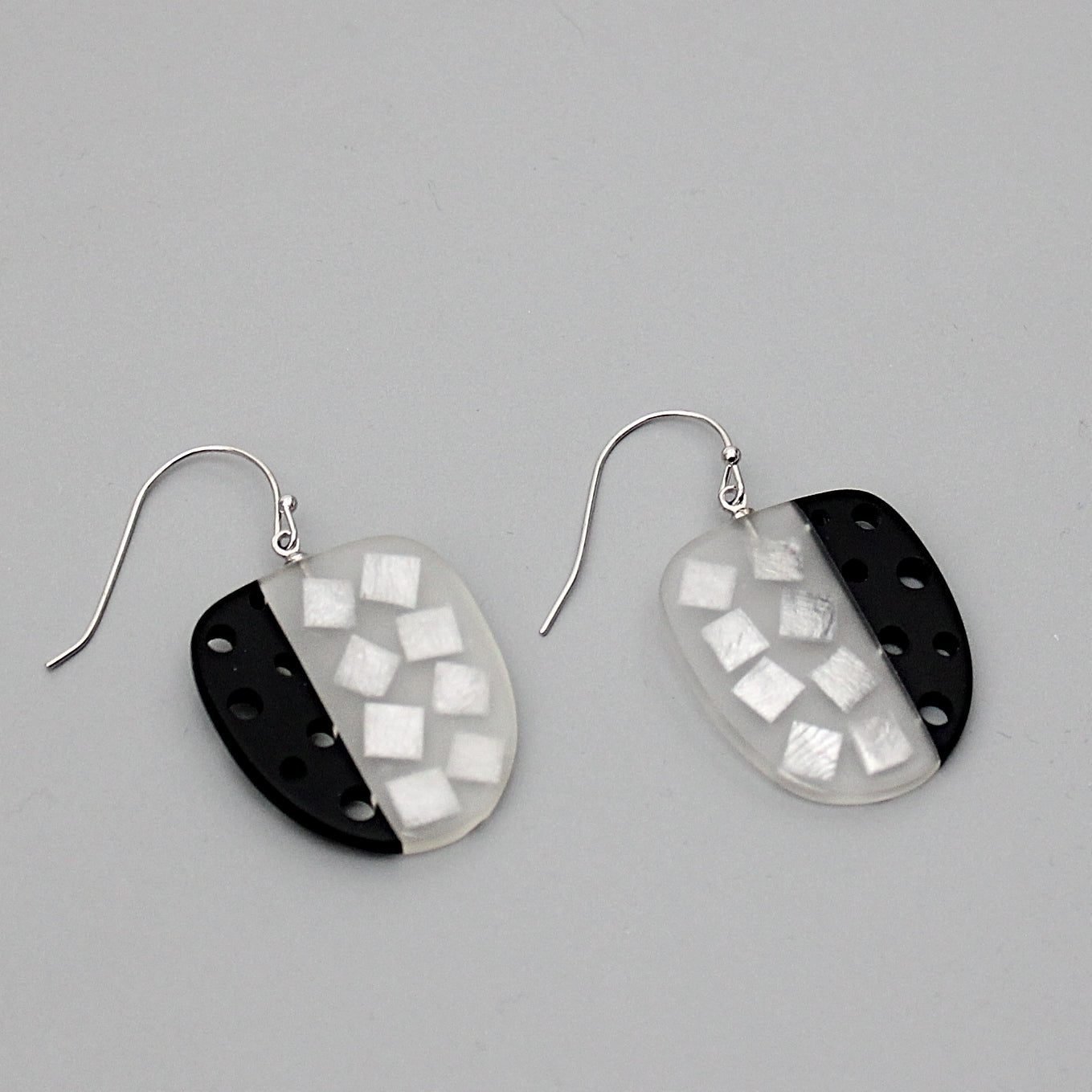 White Bethany Earrings
