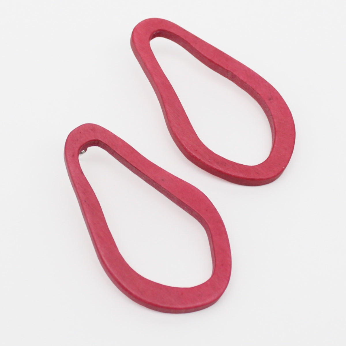 Oversized Coral Natalia Earrings - Sylca Designs - Chunky Jewelry