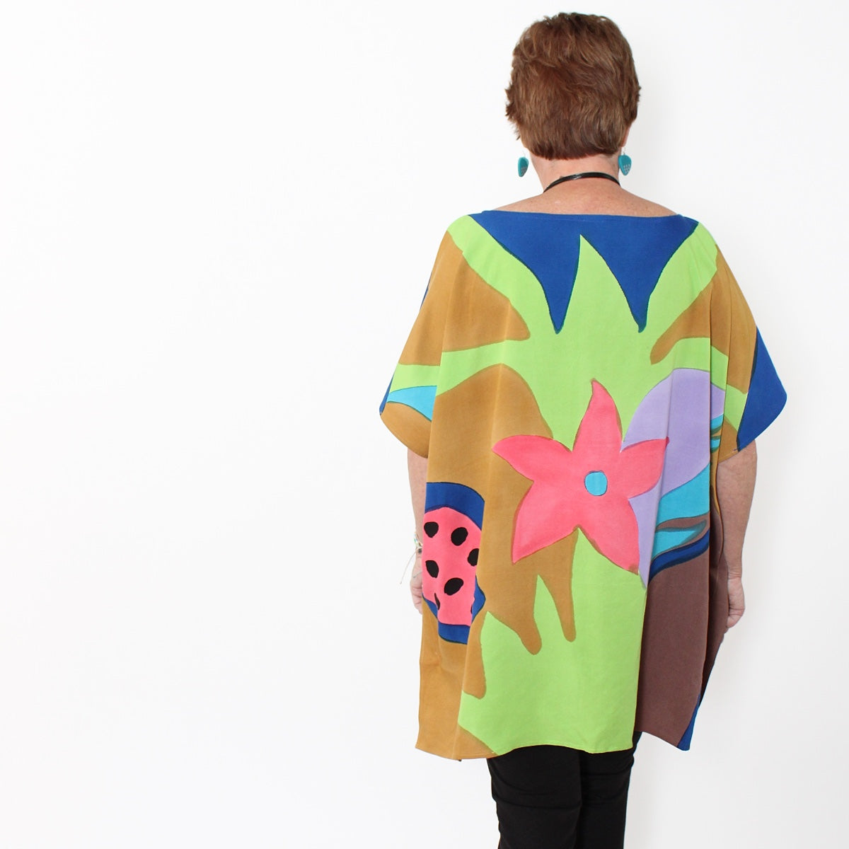 Hibiscus Blouse - Sylca Designs - Chunky Jewelry