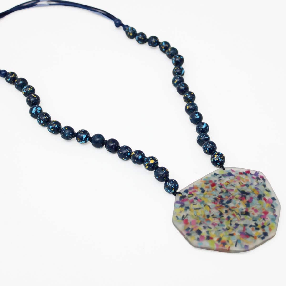 Confetti Pendant Necklace - Sylca Designs - Chunky Jewelry