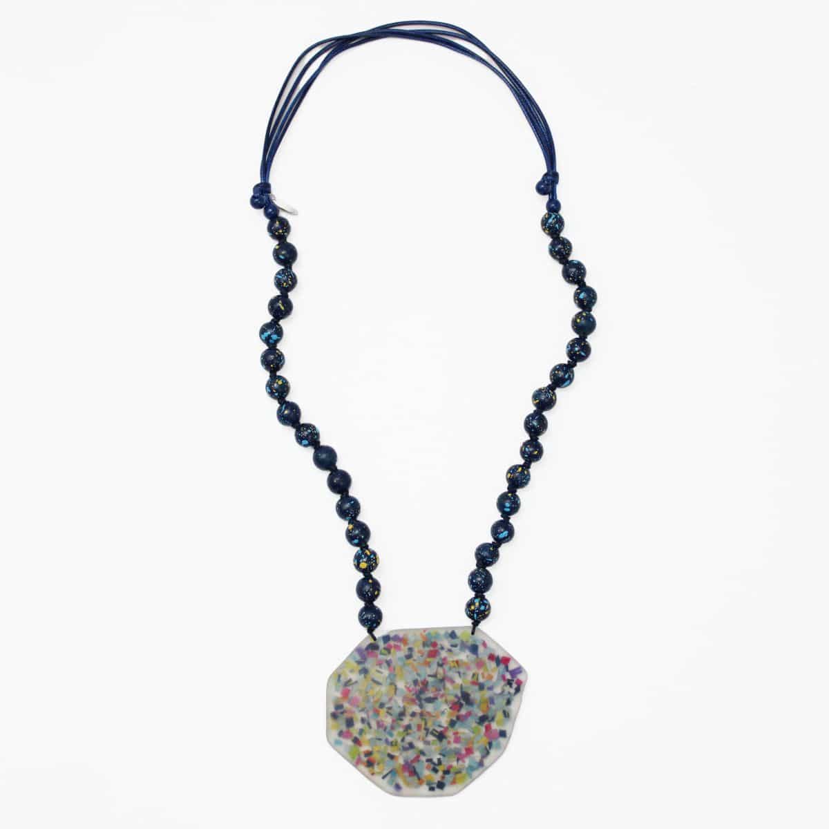 Confetti Pendant Necklace - Sylca Designs - Chunky Jewelry