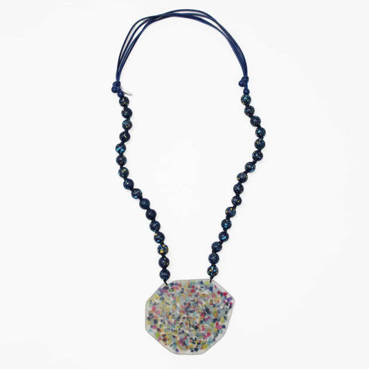Confetti Pendant Necklace - Sylca Designs - Chunky Jewelry