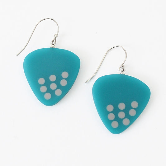 Blue Evie Earrings - Sylca Designs - Chunky Jewelry