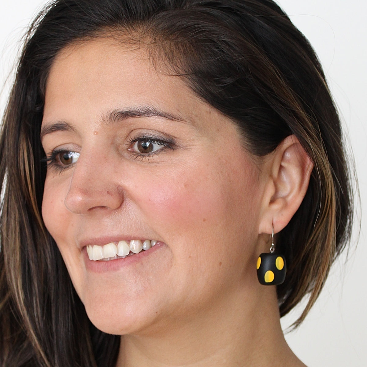 Black and Yellow Lyla Earrings