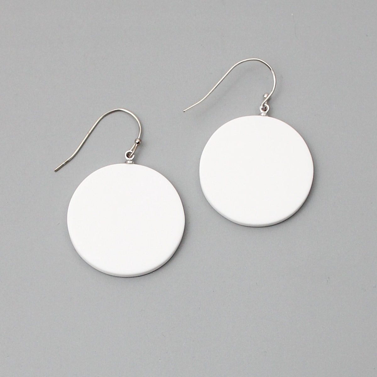 White Margot Earrings