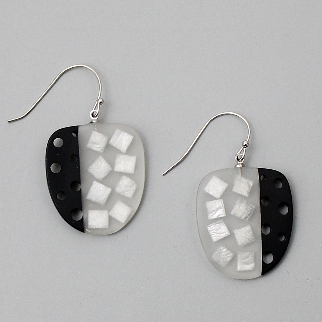 White Bethany Earrings
