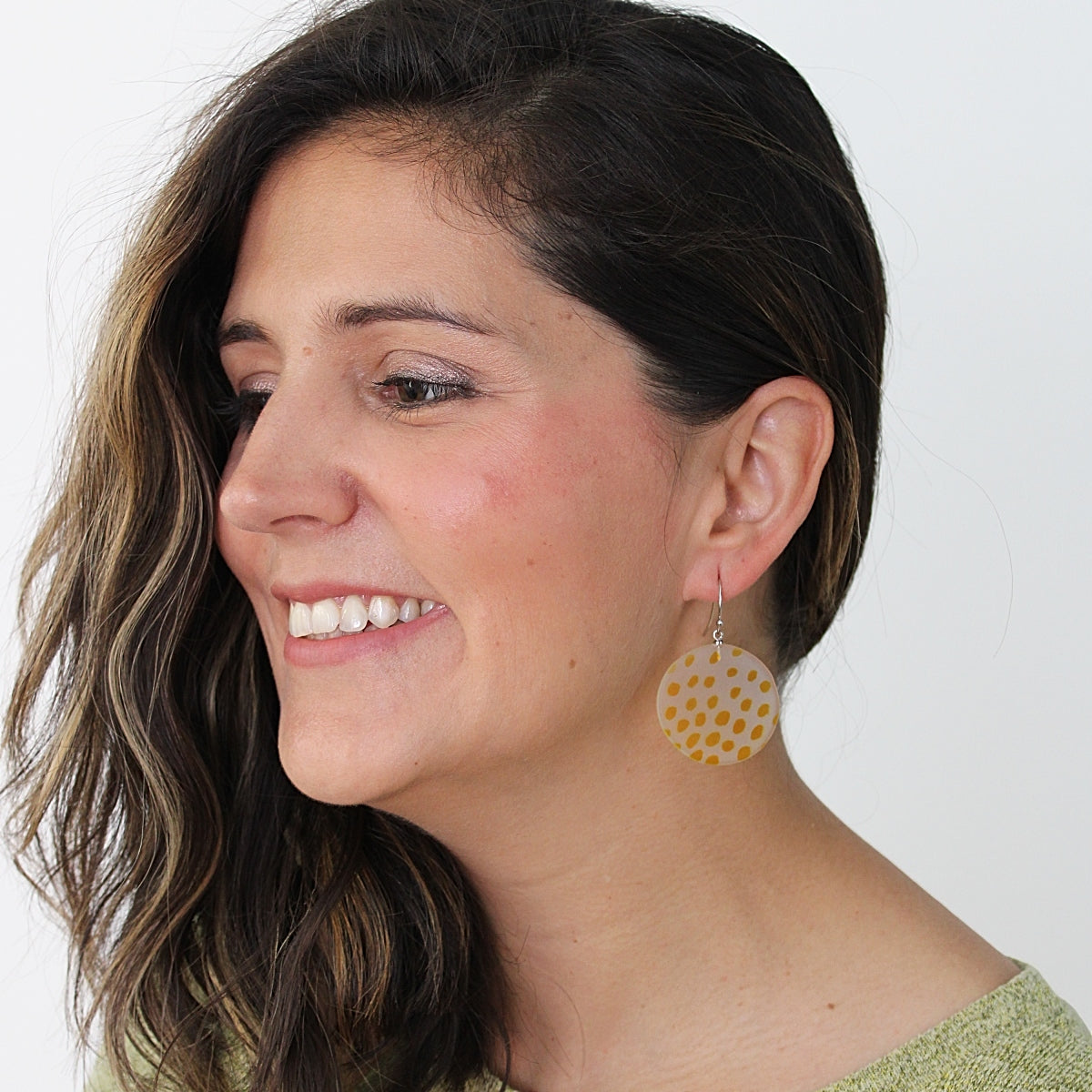 Yellow Maureen Earrings