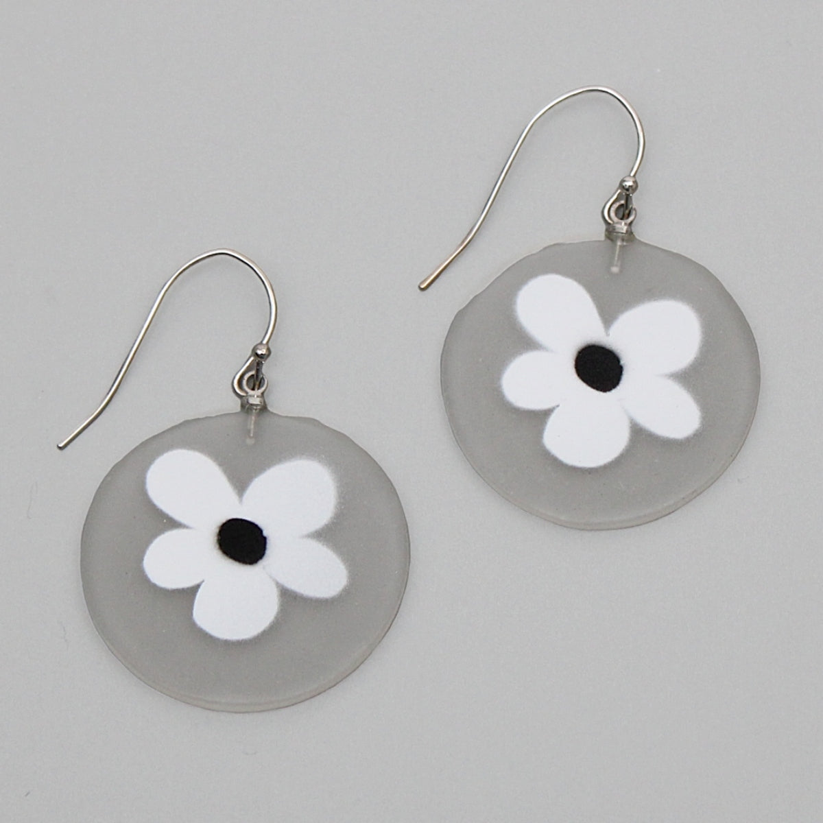 Floral Frosted Laila Earrings