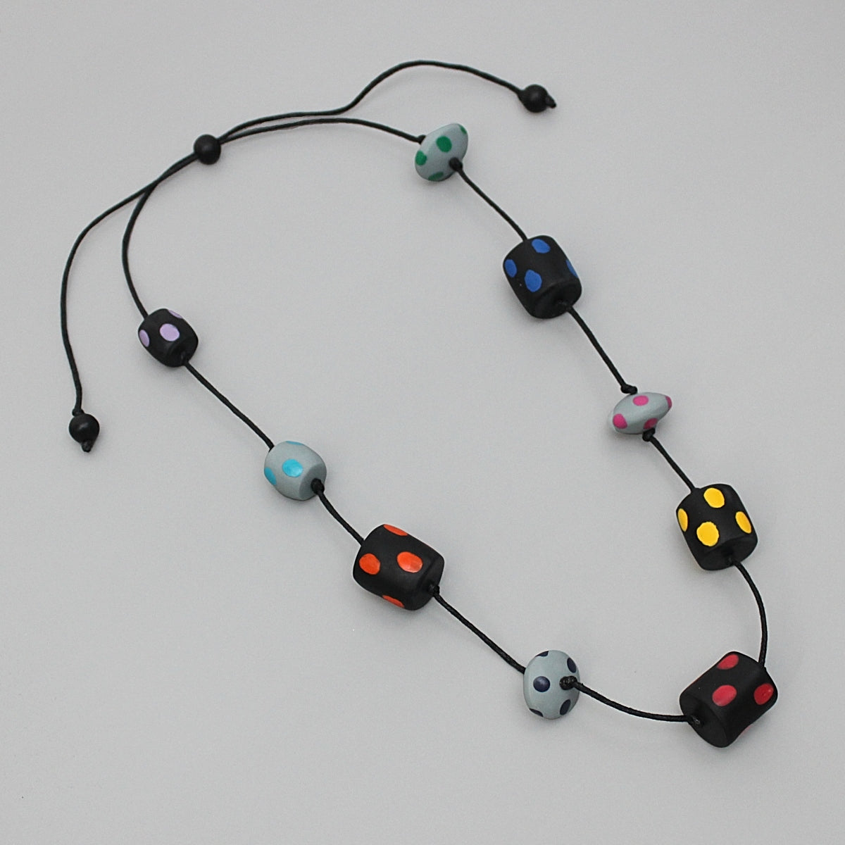 Multi Color Polka Dot Lyla Necklace