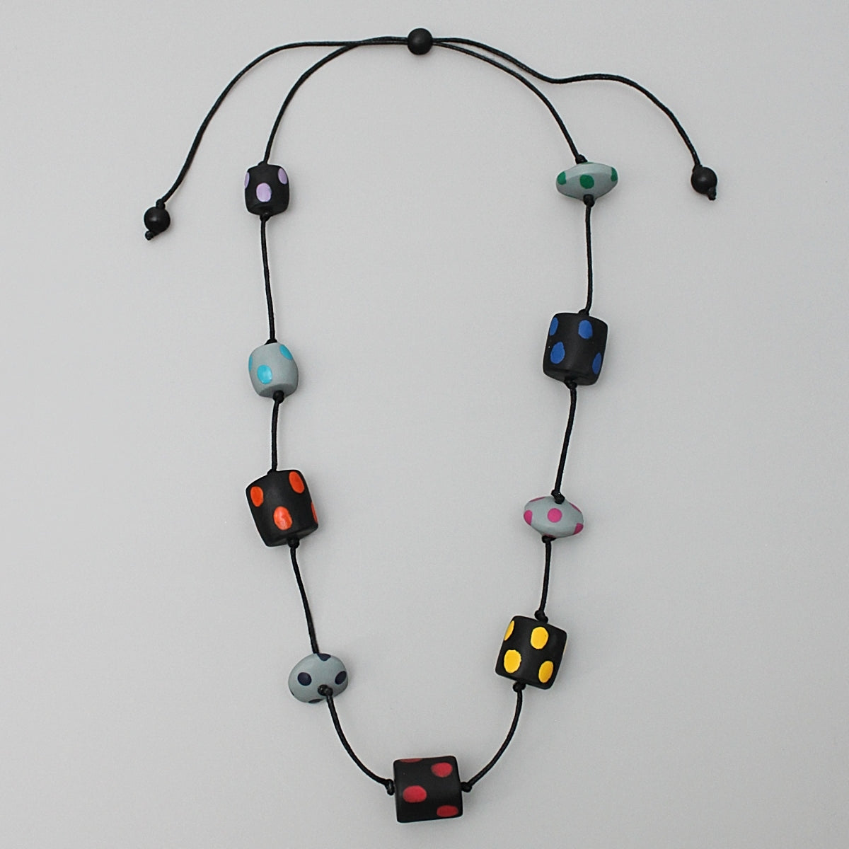 Multi Color Polka Dot Lyla Necklace
