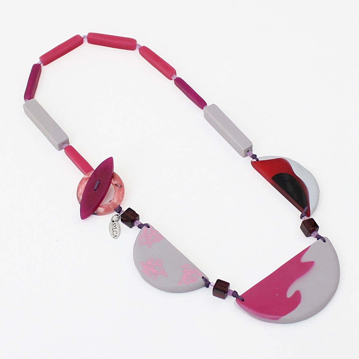 Pink Anisa Necklace - Sylca Designs - Chunky Jewelry