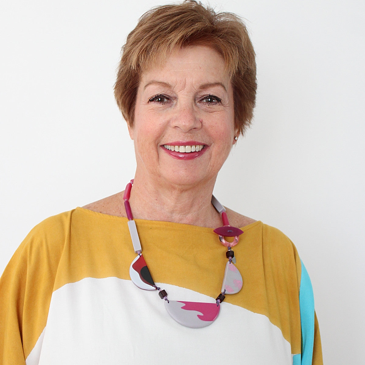 Pink Anisa Necklace - Sylca Designs - Chunky Jewelry