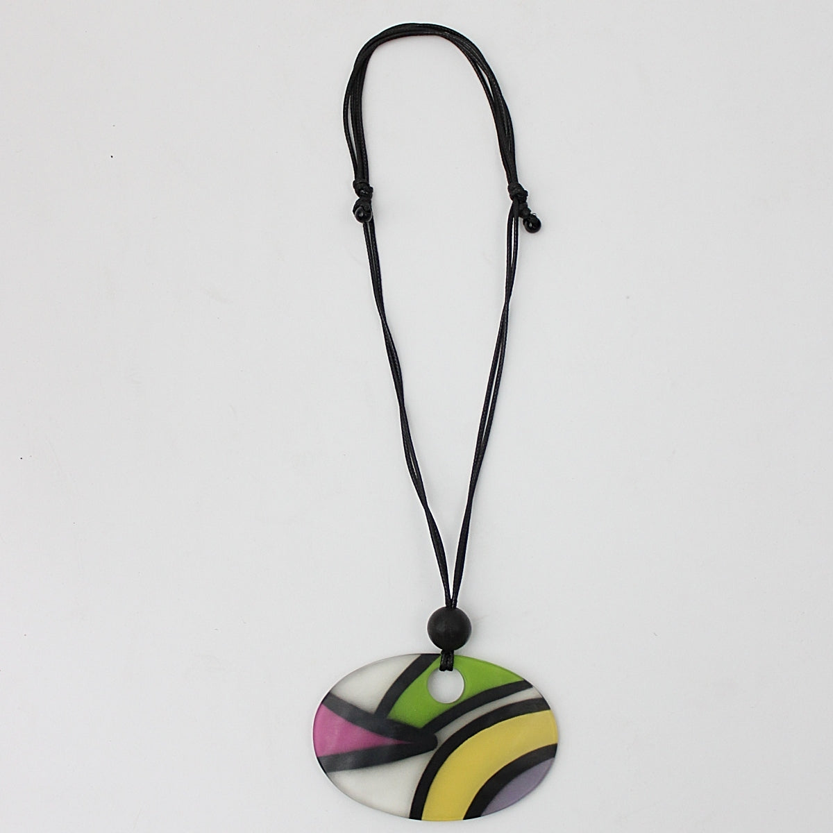 Multi Color Joy Pendant Necklace
