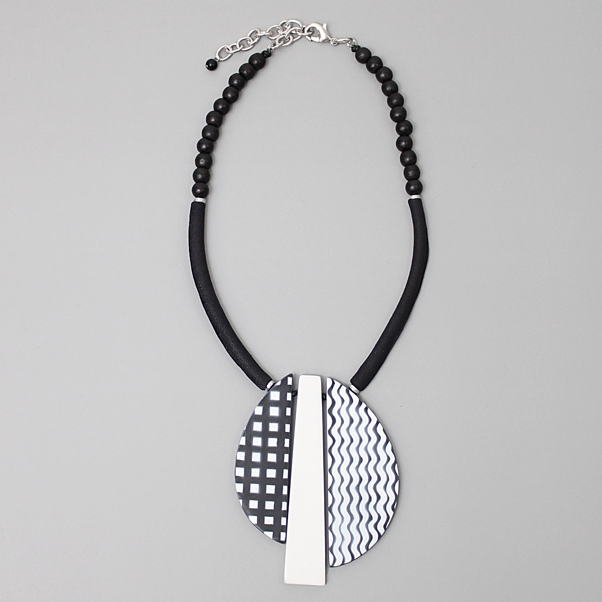 White Lunetta Necklace