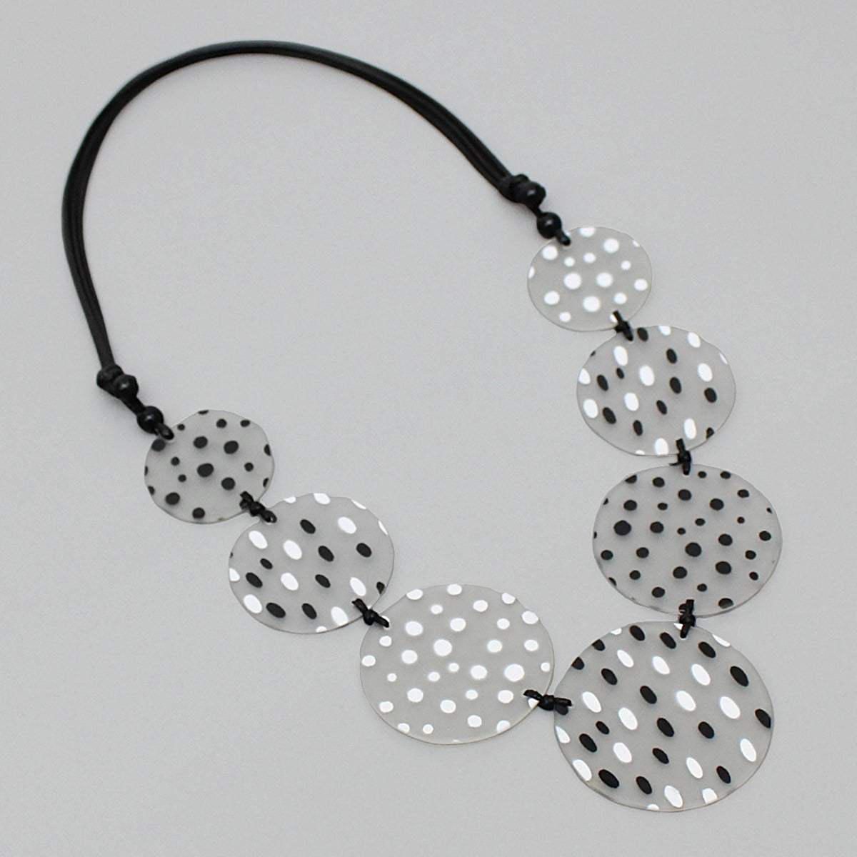 Black and White Essie Necklace