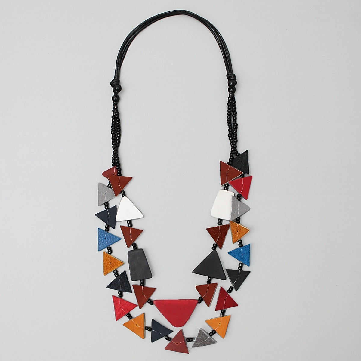 Multi Triangle Charlotte Necklace