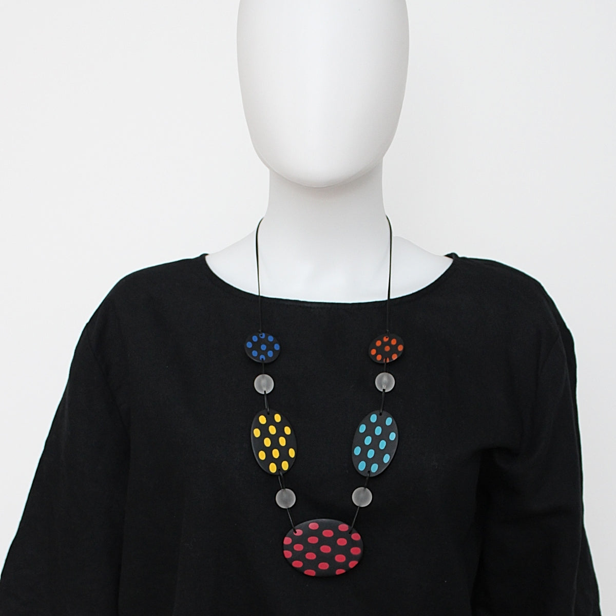 Multi Color Kit Necklace - Sylca Designs - Chunky Jewelry