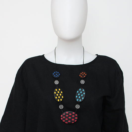 Multi Color Kit Necklace - Sylca Designs - Chunky Jewelry