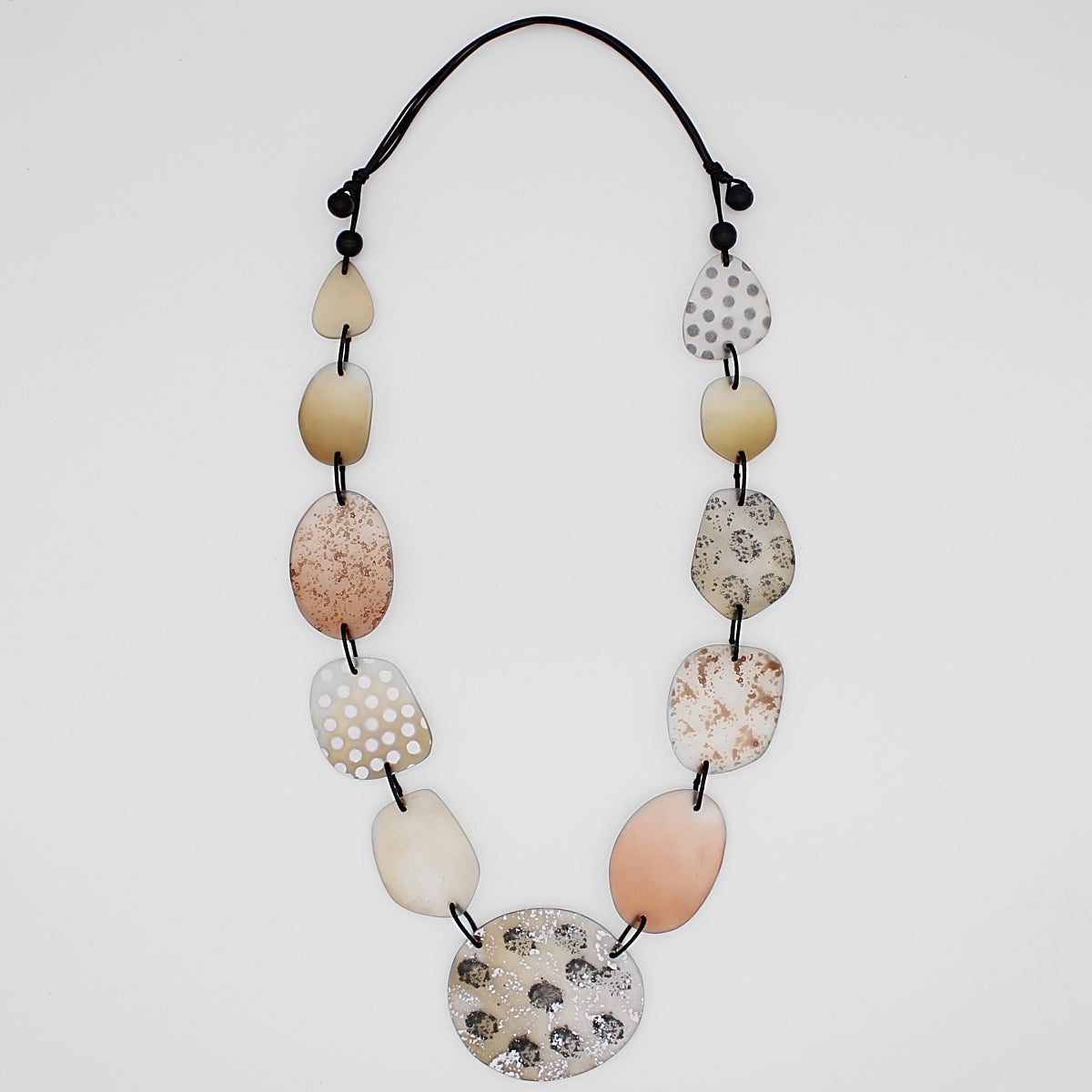 Tan Jenna Link Necklace