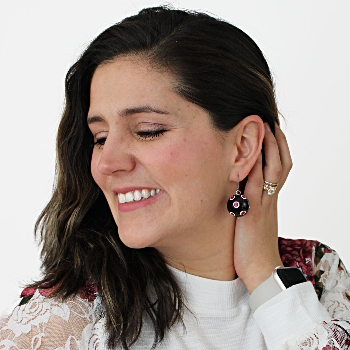 Black Diva Earrings