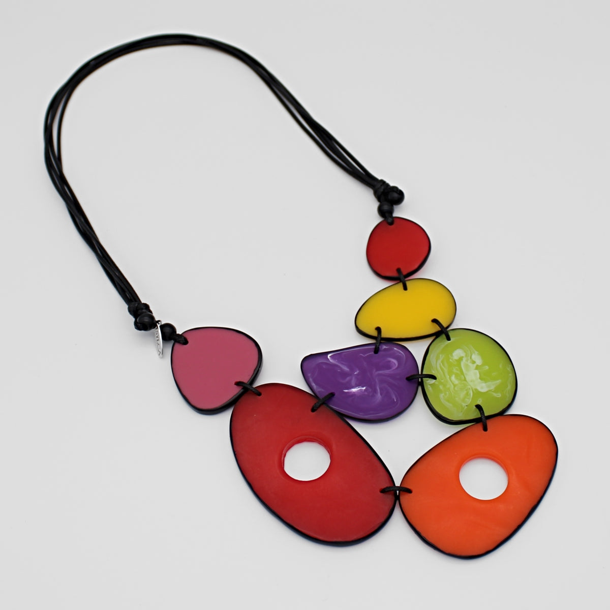 Raven Multicolor Necklace - Sylca Designs - Chunky Jewelry