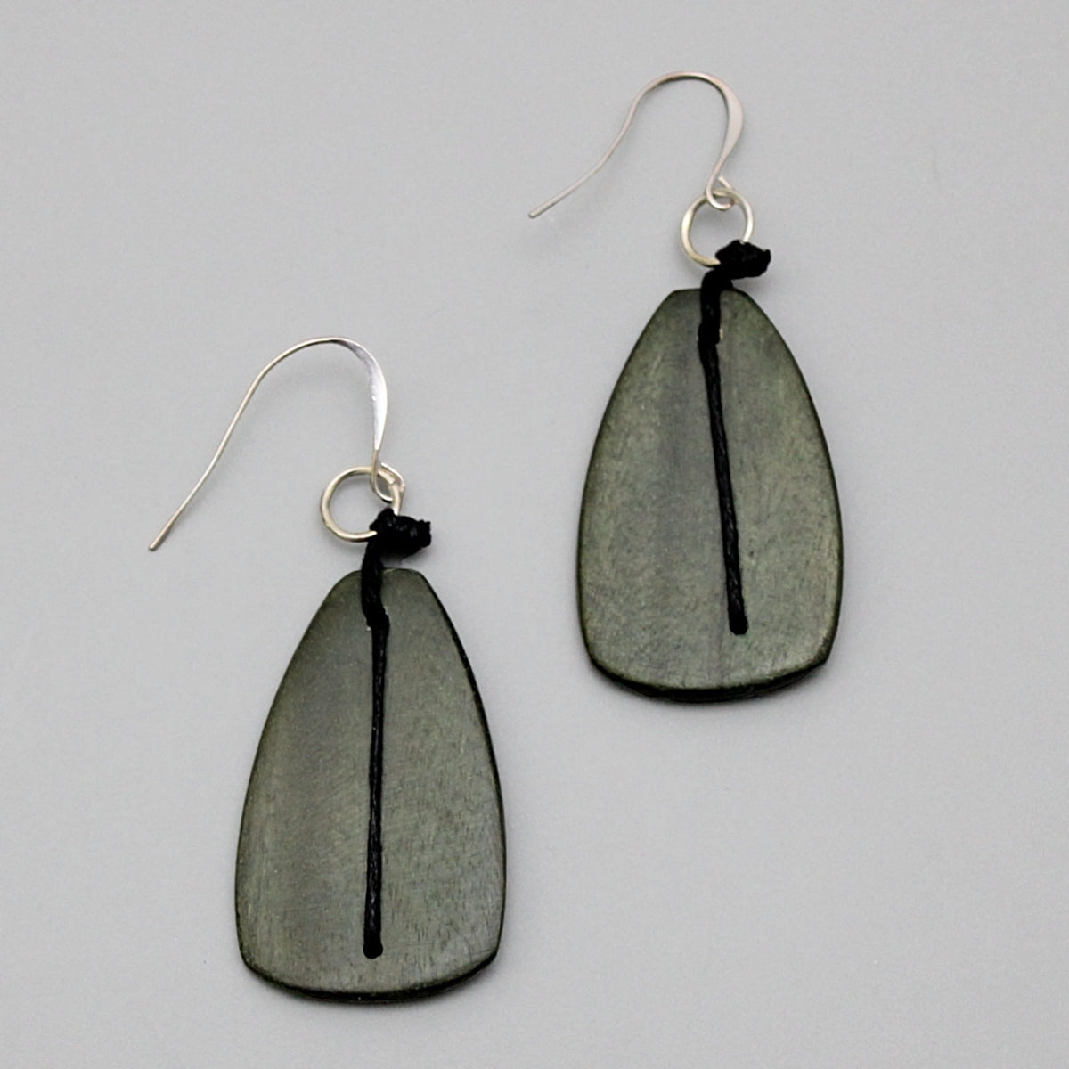 Wooden Green Margaret Earrings