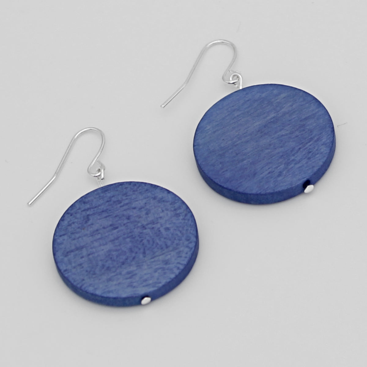 Periwinkle Dot Rosie Earrings - Sylca Designs - Chunky Jewelry