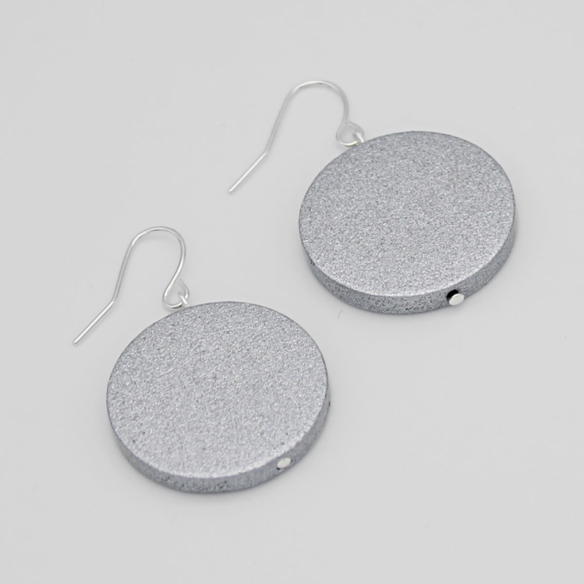 Silver Dot Rosie Earrings