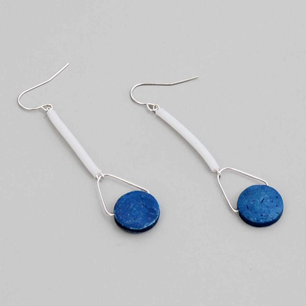 Blue Carly Earrings