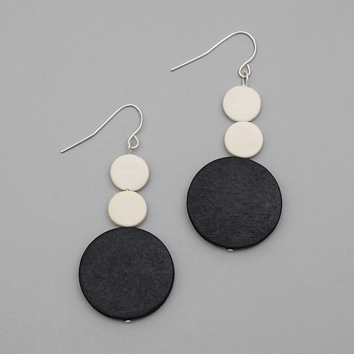 Julie Triple Bead Earrings