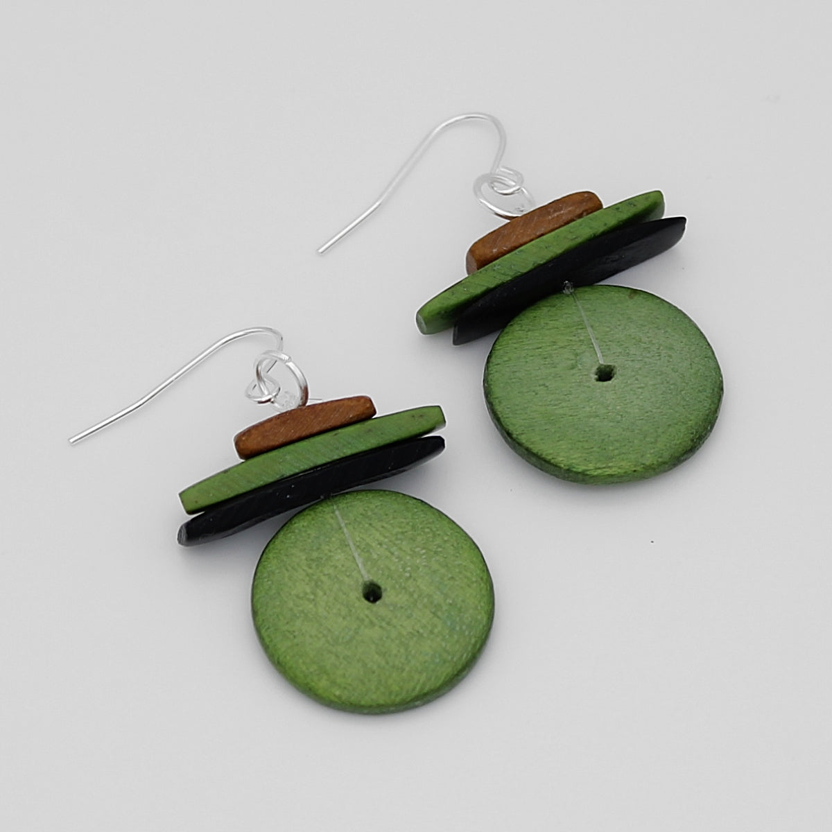 Green Elaine Earrings