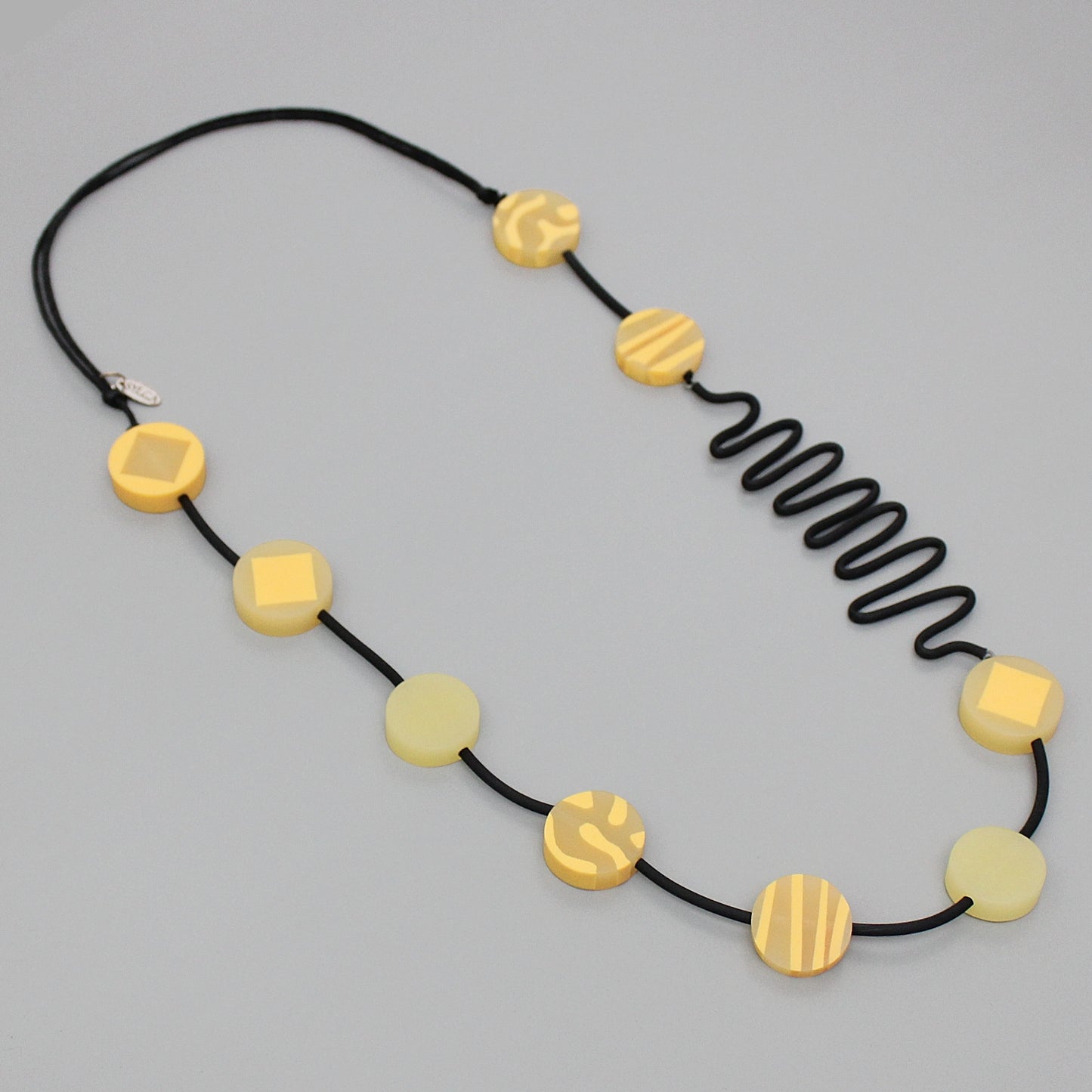 Yellow and Black Bella Necklace