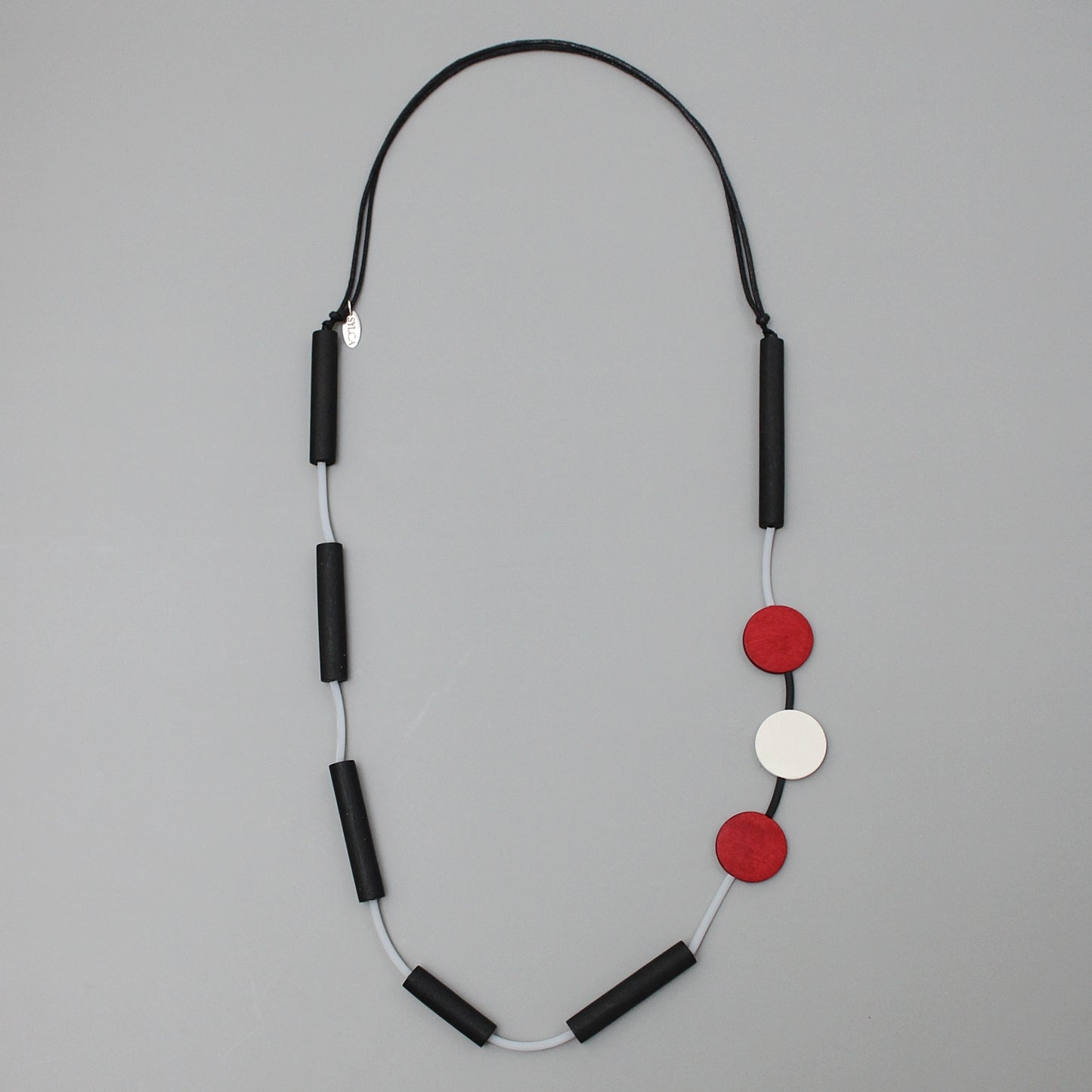 Red and Black Rainey Necklace