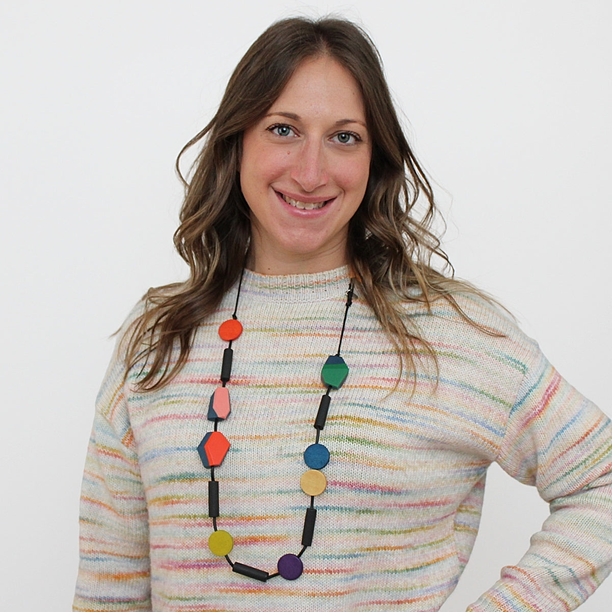 Multi Geometric Kellie Necklace