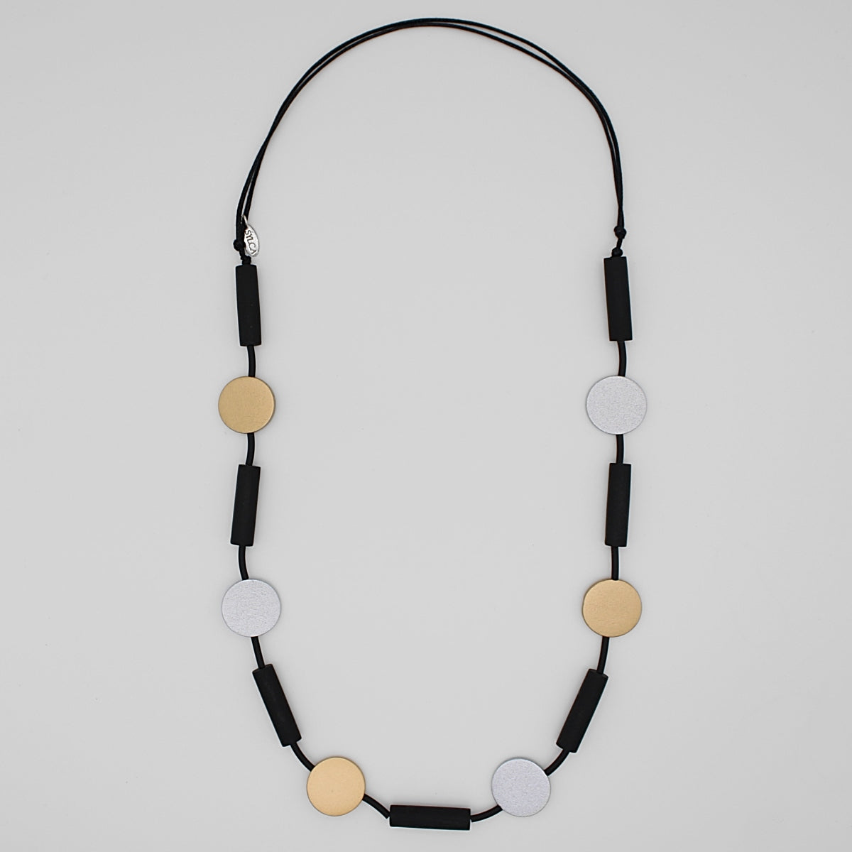 Silver and Gold Rhona Necklace