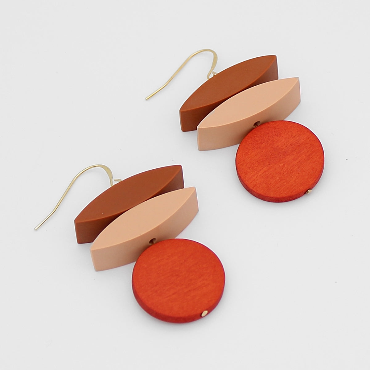 Isabel Shades of Orange Earrings