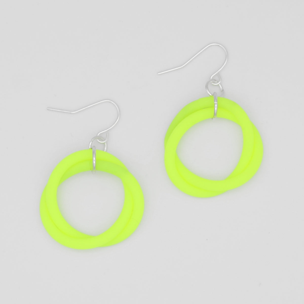 Neon Cefalu Swirl Earring - Sylca Designs - Chunky Jewelry