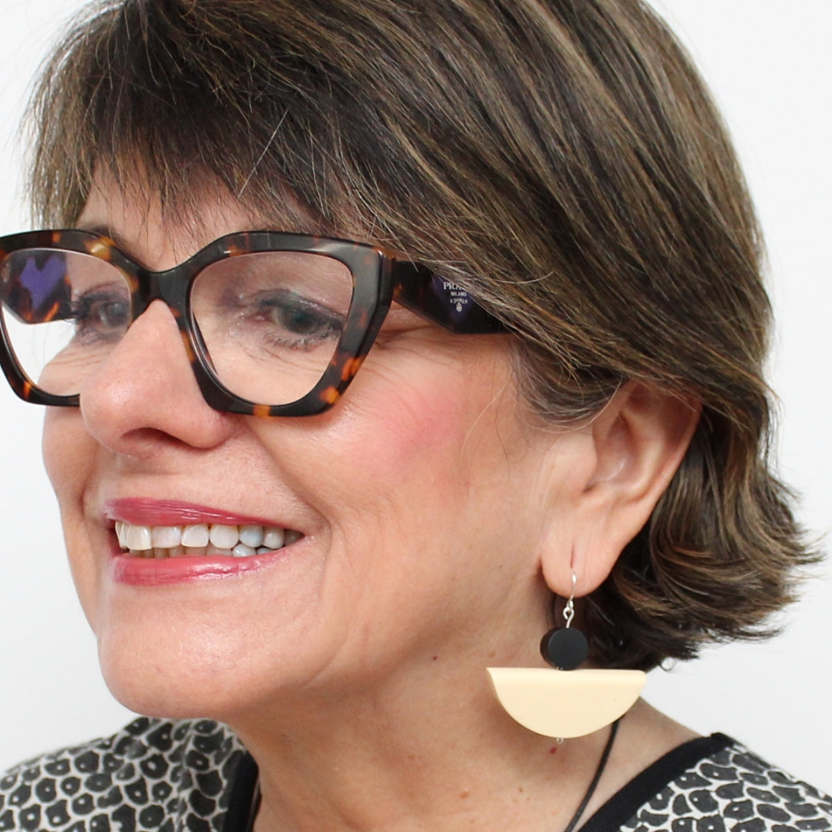 Ivory Luciana Statement Earrings
