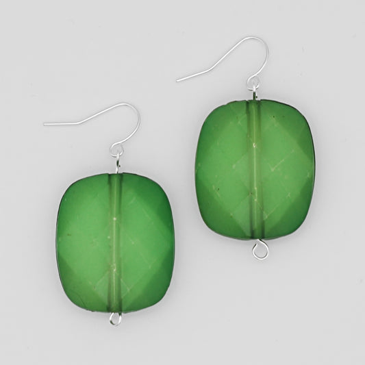 Green Kalea Dangle Earring