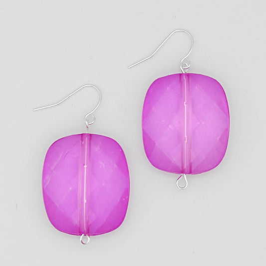 Pink Kalea Dangle Earring