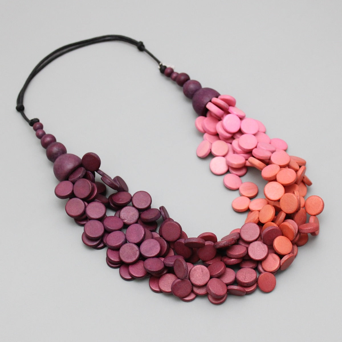 Ombre Wine Gillian Necklace