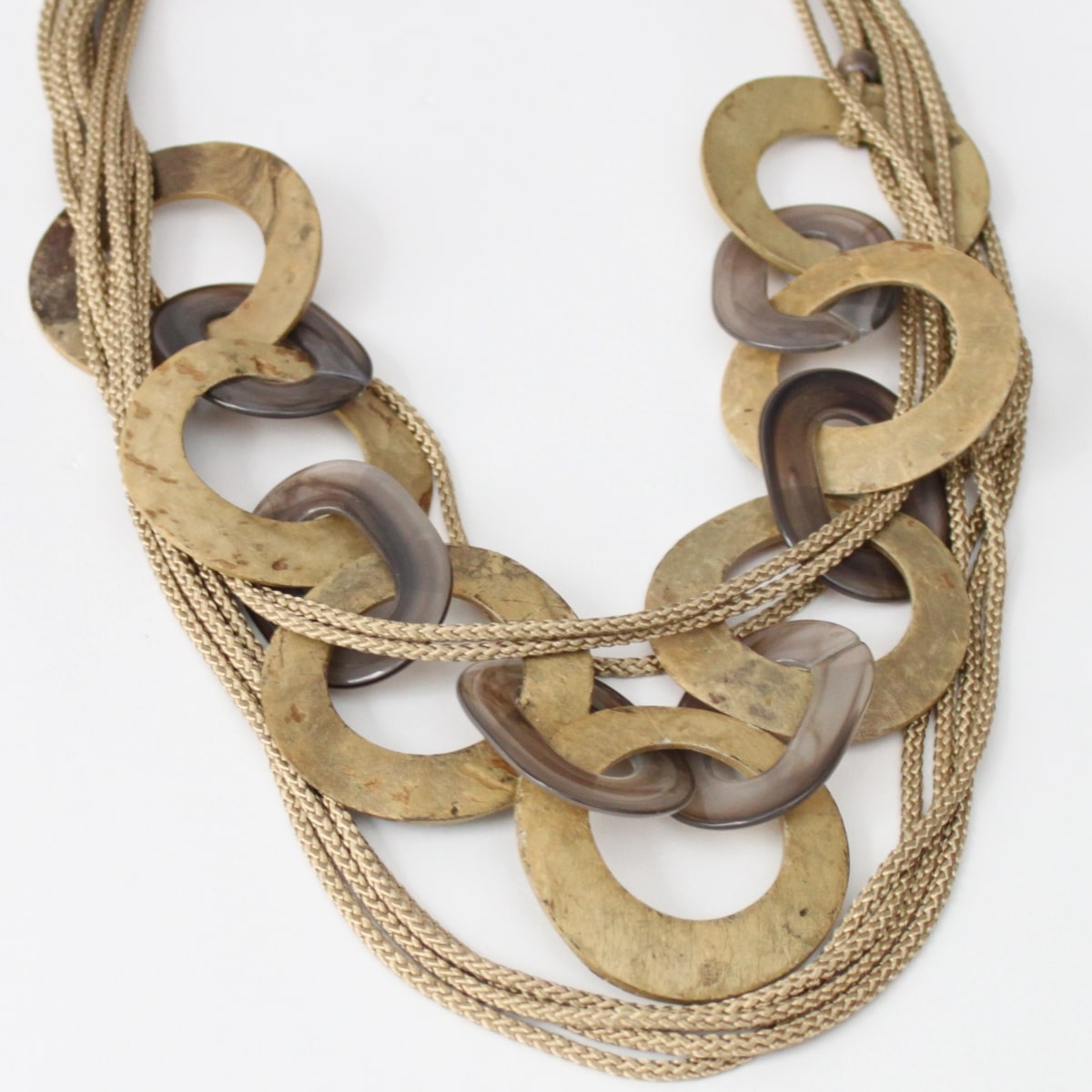 Soft Gold Shell Necklace
