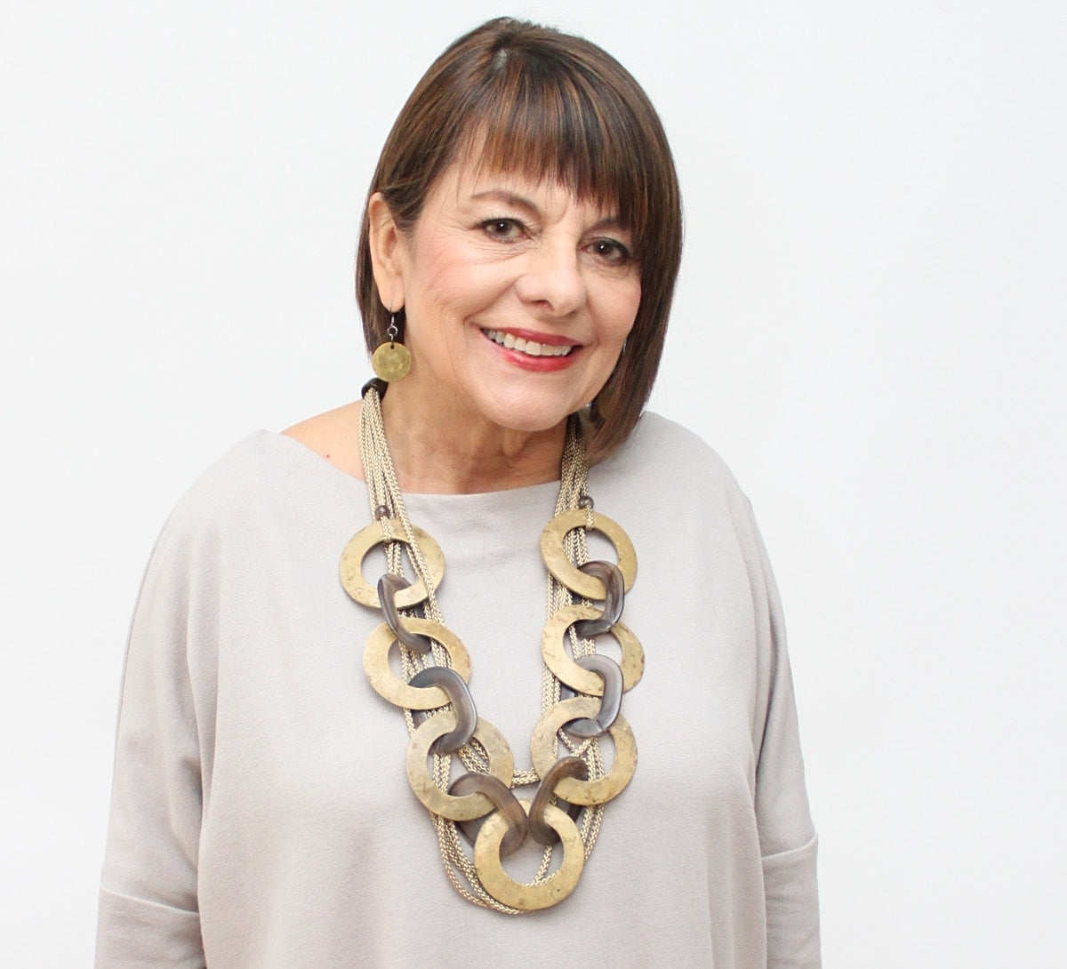 Soft Gold Shell Necklace