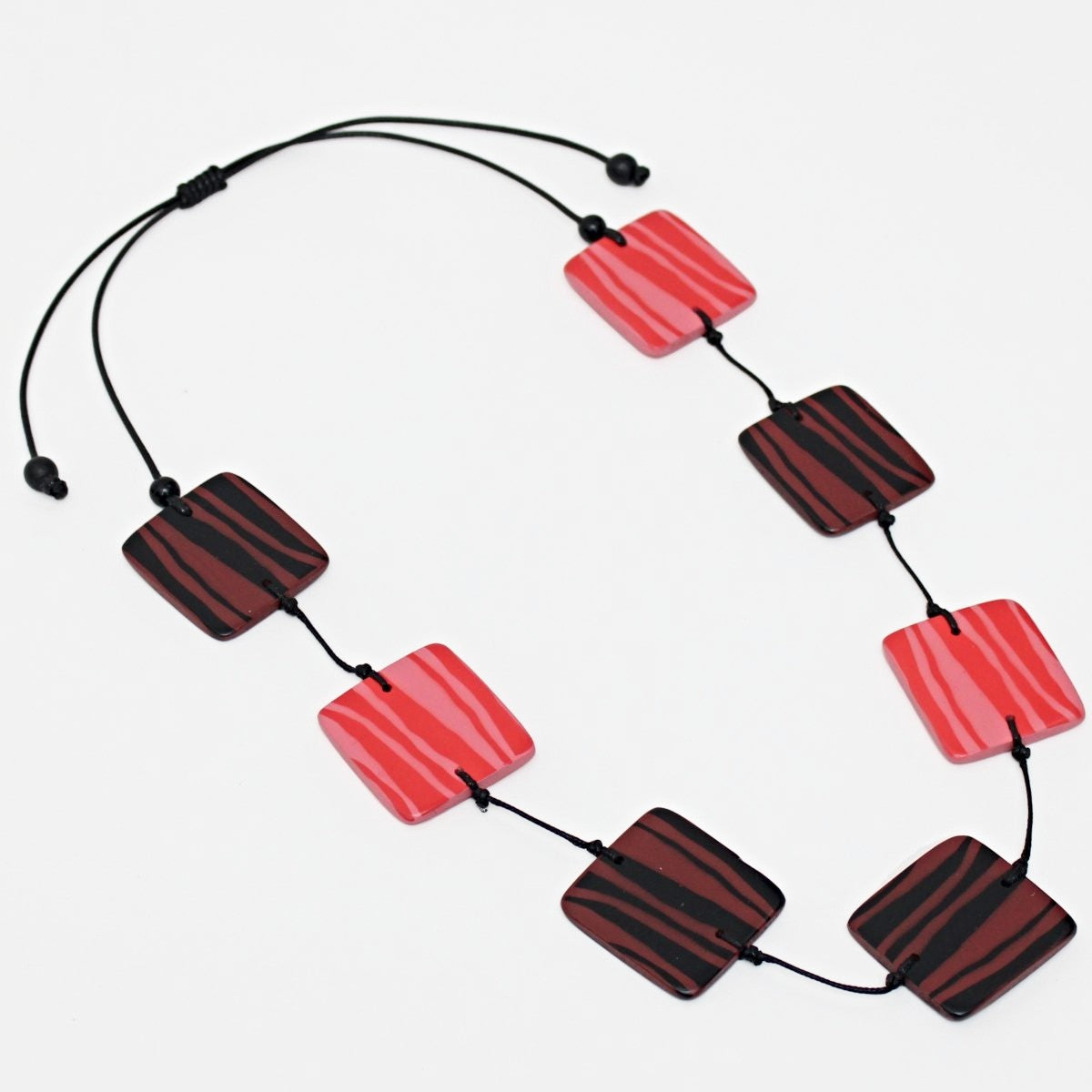 Square Resin Claire Necklace - Sylca Designs - Chunky Jewelry