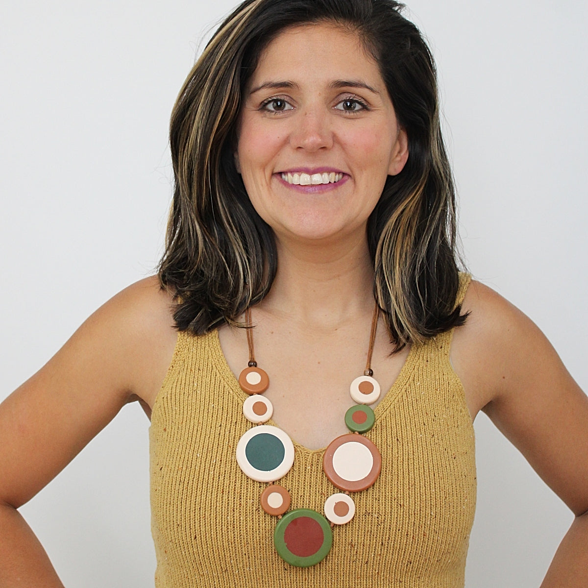 Earth Tone Cheryl Necklace