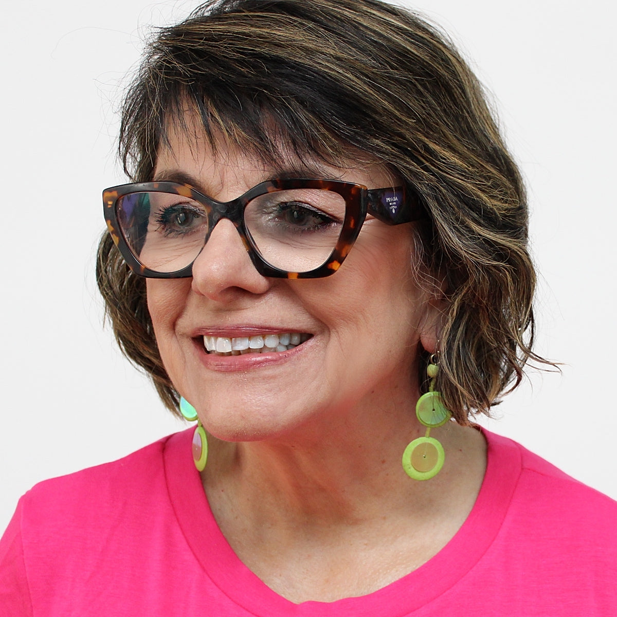 Lime Arabella Earrings
